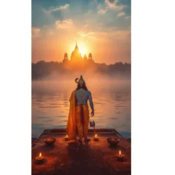 ram ji ayodhya sunrise ghat a4 ntr (1)