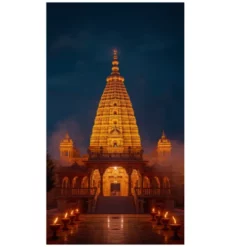 ram mandir night lit a4 ntr premium