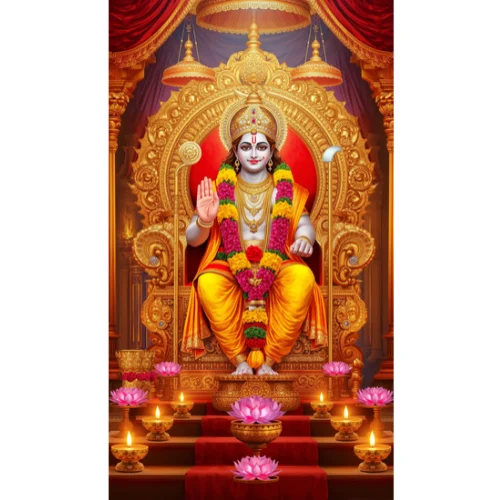 ram rajabhishek throne gold a4 ntr (2)
