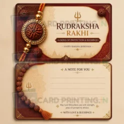 rudraksha rakhi note gift card (1)