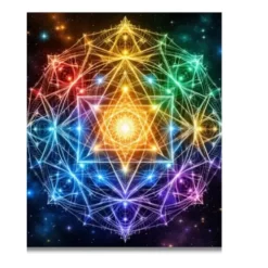 sacred geometry chakra a4 ntr