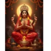santoshi mata a4 ntr photo print — friday puja