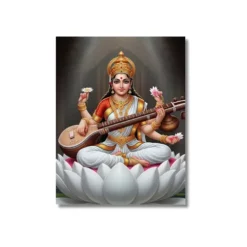 saraswati puja school a4 ntr print