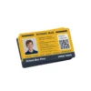 school bus pass pvc card