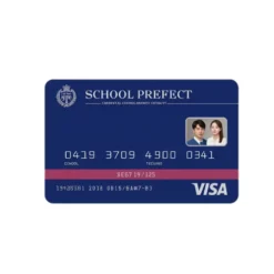 school prefect pvc card