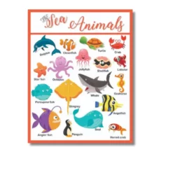 sea animals a4 ntr chart kids (1)