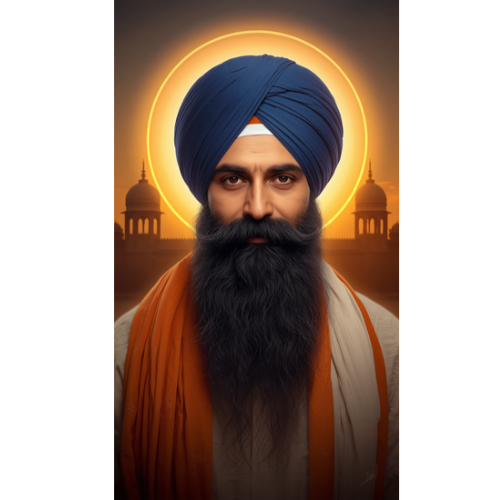 shaheed baba deep singh a4 ntr print