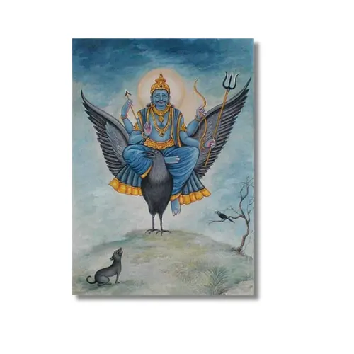 shani saturday vrat a4 ntr print