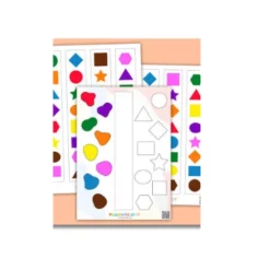 shape sorting activity a4 ntr