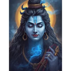 shiva blue neel throat a4 ntr glossy