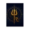 shiva trishul pattern a4 ntr matte