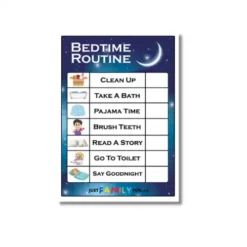 sleep early chart a4 ntr kids