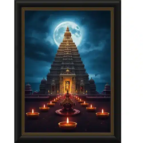 somnath jyotirlinga a4 ntr photo print