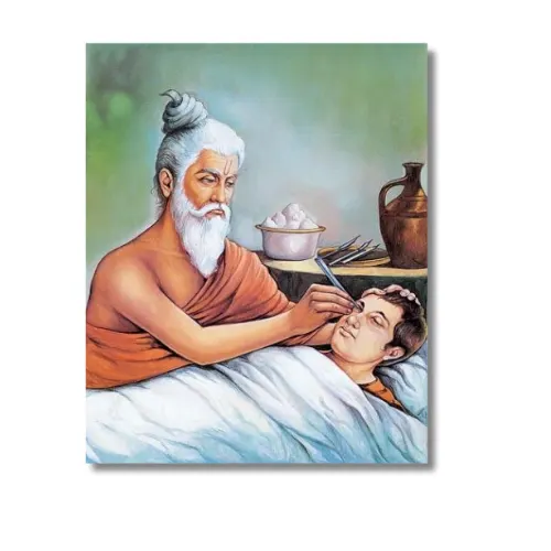 sushruta charaka medical god a4 ntr