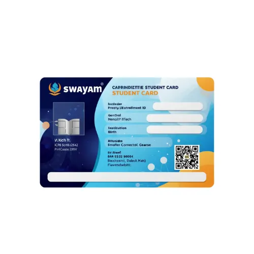 swayam student pvc card