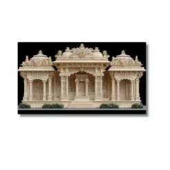 temple architecture premium set a4