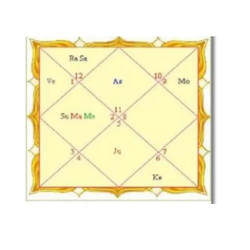 vedic astrology chart a4 ntr matte
