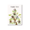 a4 a4 family tree print printed — single sheet a4 print