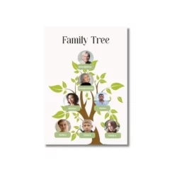 a4 a4 family tree print printed — single sheet a4 print