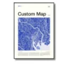 a4 a4 map custom print printed — single sheet a4 print