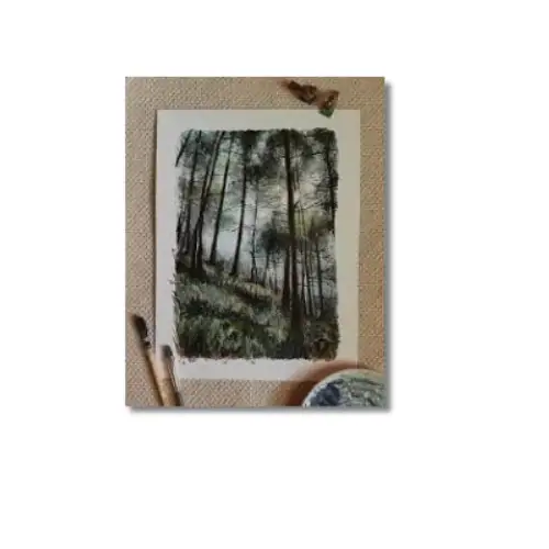 a4 a4 watercolour portrait printed — single sheet a4 print