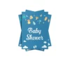 a4 baby shower invitation printed — single sheet baby print (1)