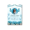 a4 birthday party invitation printed — single sheet birthday print (1)