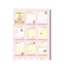a4 blog content planner printed — single page blog organiser sheet
