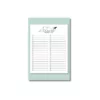 a4 bucket list sheet printed — single page bucket organiser sheet