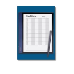 a4 calorie food diary printed — single page calorie organiser sheet