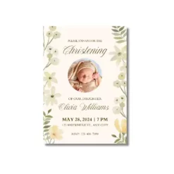 a4 christening invitation printed — single sheet christening print (1) (1)