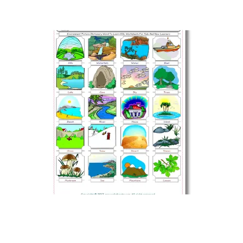 a4 english esl worksheet printed — single sheet english practice