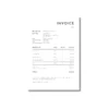 a4 freelancer invoice sheet printed — single page freelancer organiser sheet
