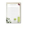 a4 homework tracker sheet printed — single page homework organiser sheet