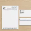 a4 letterhead with envelope combo 100 set
