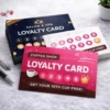 a4 loyalty points card a4 printed — single sheet loyalty print