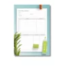 a4 meeting notes template printed — single sheet meeting practice (2)