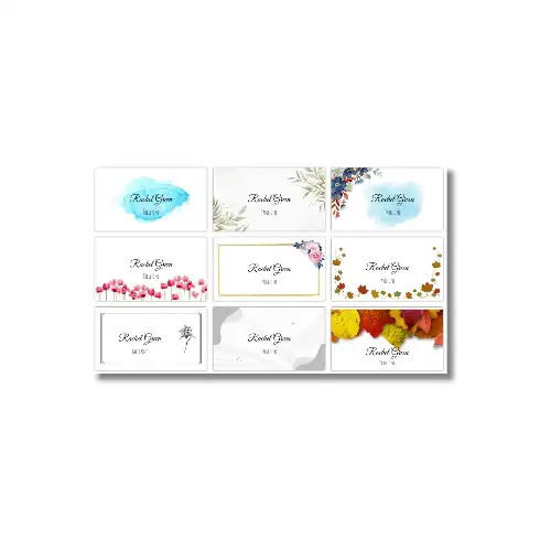 a4 place name cards a4 printed — single sheet place print