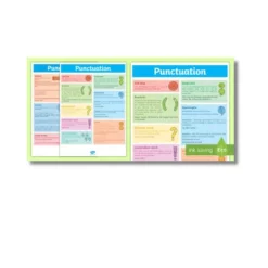 a4 punctuation grammar sheet printed — single sheet punctuation practice (2)