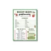 a4 secret santa organiser printed — single page secret organiser sheet (1)