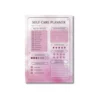 a4 self care planner sheet printed — single page self organiser sheet