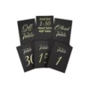 a4 table number cards a4 printed — single sheet table print