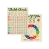 a4 ukulele chord sheet a4 printed — single sheet ukulele print (1)