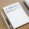 architect engineer letterhead a4 100