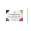 best engineer award pvc card