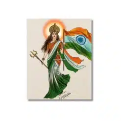 bharat mata ki jai a4 ntr print