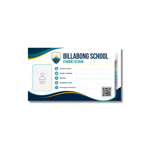 billabong school card