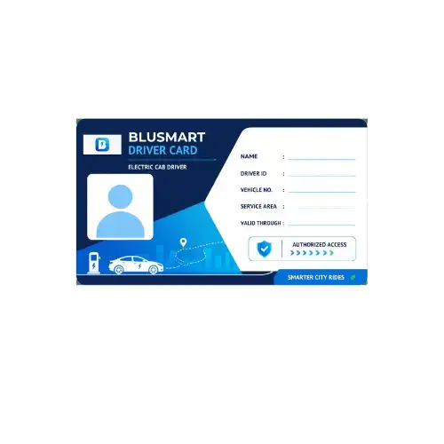 blusmart driver card