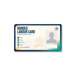 bonded labour card
