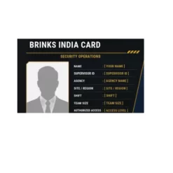 brinks india card